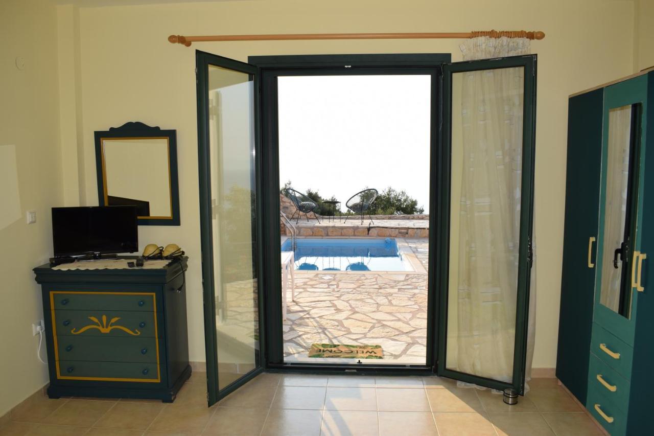 Villa Thetis With Private Pool Where The Sunsets Fade Away Áyios Nikítas Buitenkant foto