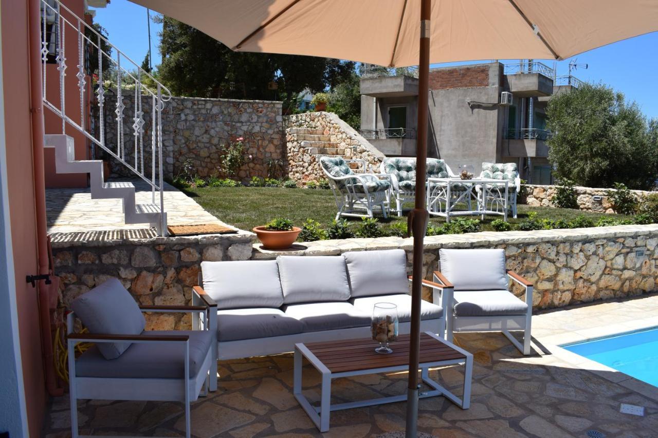 Villa Thetis With Private Pool Where The Sunsets Fade Away Áyios Nikítas Buitenkant foto