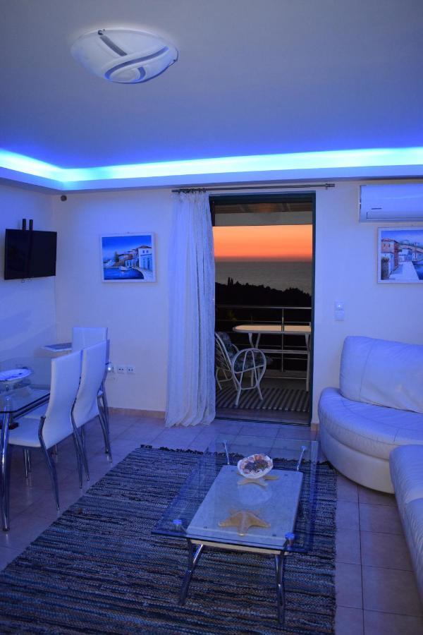 Villa Thetis With Private Pool Where The Sunsets Fade Away Áyios Nikítas Buitenkant foto