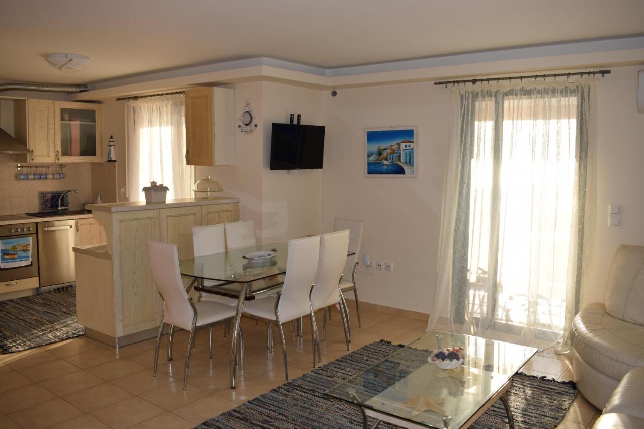 Villa Thetis With Private Pool Where The Sunsets Fade Away Áyios Nikítas Buitenkant foto