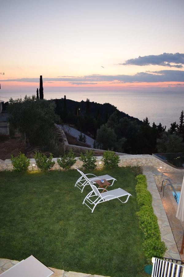 Villa Thetis With Private Pool Where The Sunsets Fade Away Áyios Nikítas Buitenkant foto